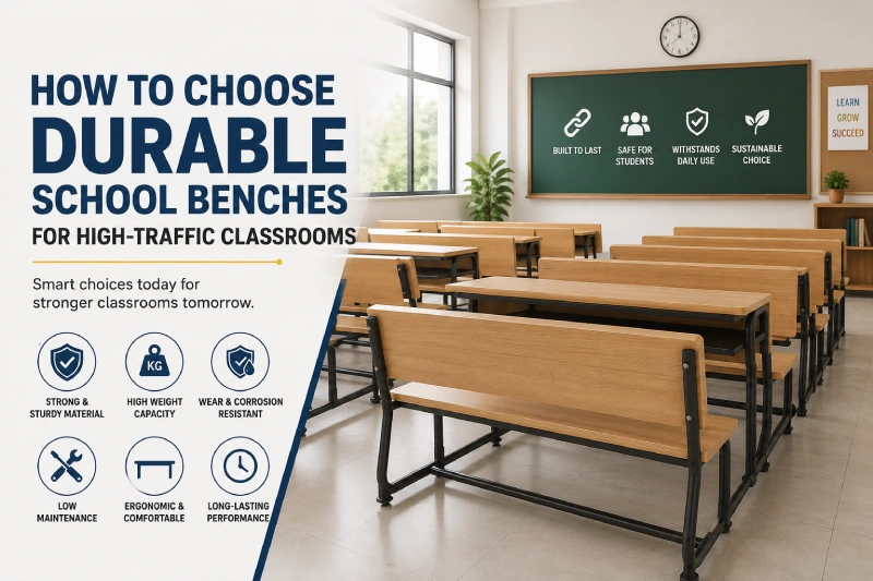How to Choose Durable School Benches for High-Traffic Classrooms