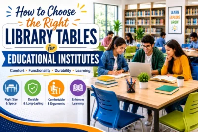 How to Choose the Right Library Tables for Educational Institutes