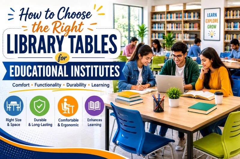 How to Choose the Right Library Tables for Educational Institutes