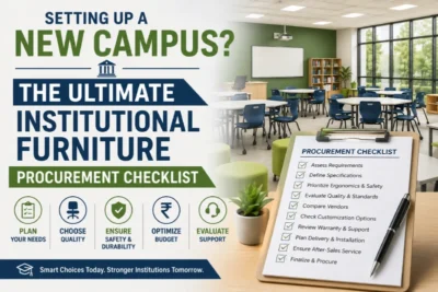 Setting Up a New Campus? The Ultimate Institutional Furniture Procurement Checklist