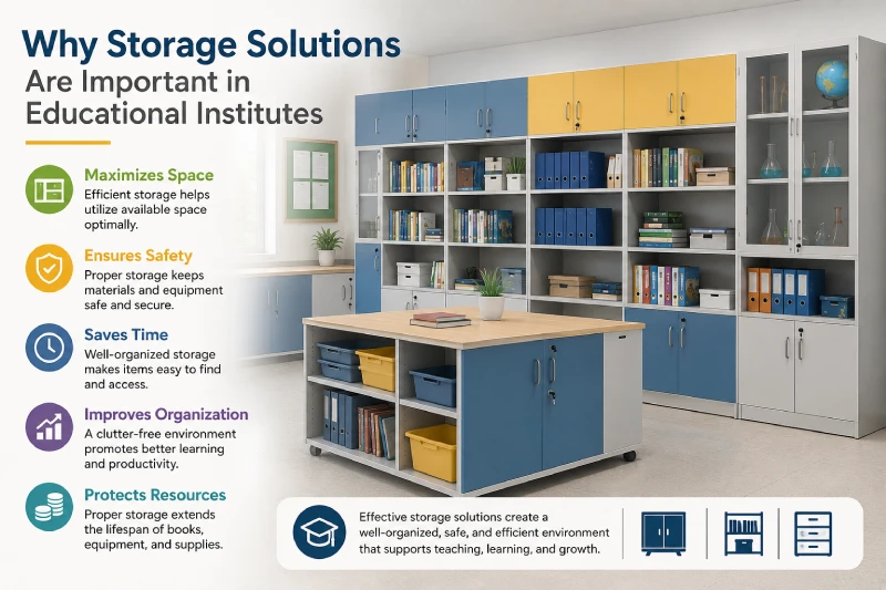 Why Storage Solutions Are Important in Educational Institutes