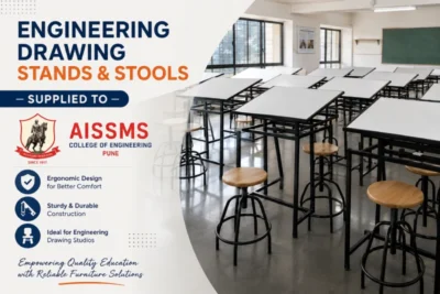 Engineering Drawing Stands & Stools Supplied to AISSMS College, Pune