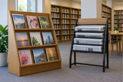 Magazine & Newspaper Stands for School Libraries