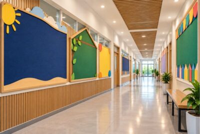 Pin-Up Boards & Display Walls: Creative Ideas for School Corridors